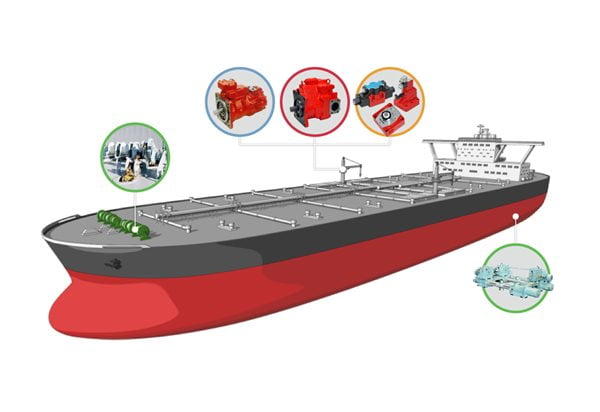 oil tanker labelled diagram